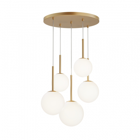 ILUMINAT - Lustra Maytoni Basic form MOD321PL-05G1 E14 5x40W -  Metal Gold IP20