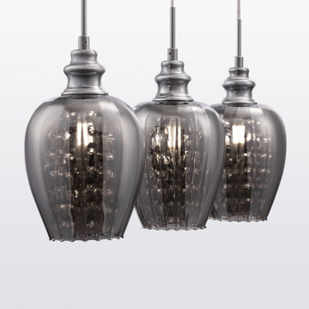 Lustra Maytoni Blues MOD033-PL-03-N E14 3x40W -  Metal/Glass Nickel IP20 [1]