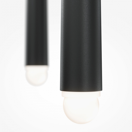 Lustra Maytoni Cascade MOD132PL-L18BK LED 19W 3000K-4000K 1400lm Aluminiu Black IP20 [1]