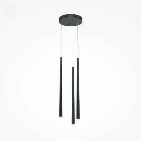 ILUMINAT - Lustra Maytoni Cascade MOD132PL-L18BK LED 19W 3000K-4000K 1400lm Aluminiu Black IP20