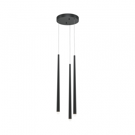 Lustra Maytoni Cascade MOD132PL-L28BK1 LED 18W 4000K 1400lm Aluminiu Black IP20 [3]