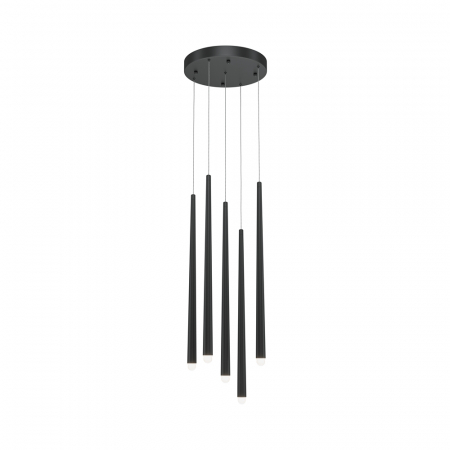 Lustra Maytoni Cascade MOD132PL-L28BK2 LED 30W 4000K 1650lm Aluminiu Black IP20 [3]