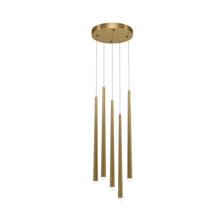 Lustra Maytoni Cascade MOD132PL-L36BSK2 LED 30W 4000K 2650lm Aluminiu Brass IP20 [2]