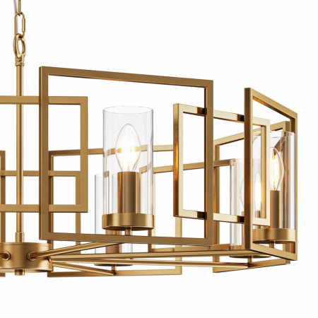 Lustra Maytoni Classic Bowi H009PL-08G E14 8x40W -  Metal Gold IP20 [2]