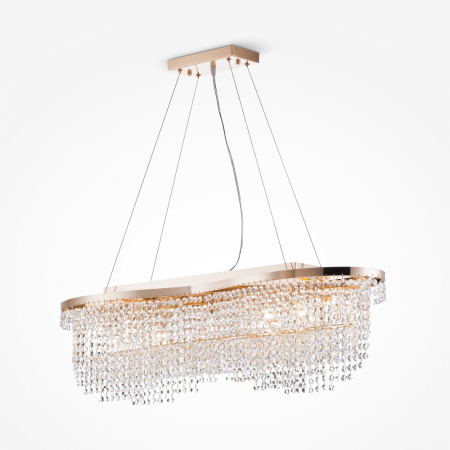 Lustre - Lustra Maytoni Classic Toils DIA600-07-G E14 7x60W -  Metal Gold IP20