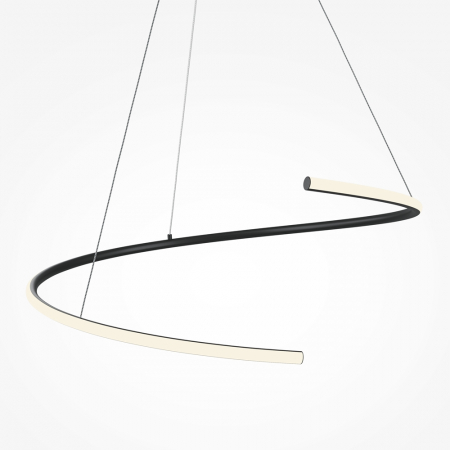 Lustra Maytoni Curve MOD242PL-L33BK LED 31W 3000K-4000K 1600km Aluminiu Black IP20 [2]
