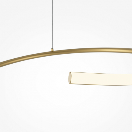 Lustra Maytoni Curve MOD242PL-L33BSK LED 31W 2600K-3500K 2100lm Aluminiu Brass IP20 [1]