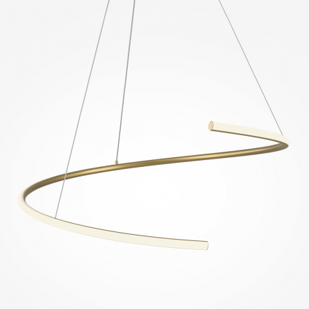 Lustra Maytoni Curve MOD242PL-L33BSK LED 31W 2600K-3500K 2100lm Aluminiu Brass IP20 [2]