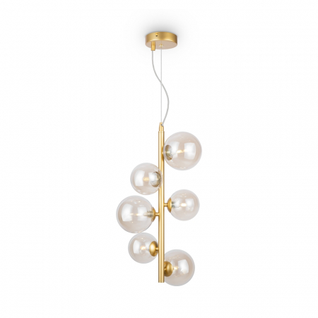 Lustre - Lustra Maytoni Dallas MOD545PL-06G G9 6x28W -  Metal Gold IP20