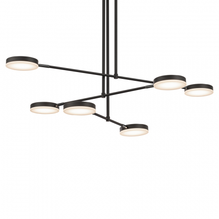 Lustra Maytoni Fad MOD070PL-L38B3K LED 40W 3000K 2500lm Metal/Acril Black IP20 [2]