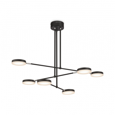 Lustra Maytoni Fad MOD070PL-L38B3K LED 40W 3000K 2500lm Metal/Acril Black IP20 [3]