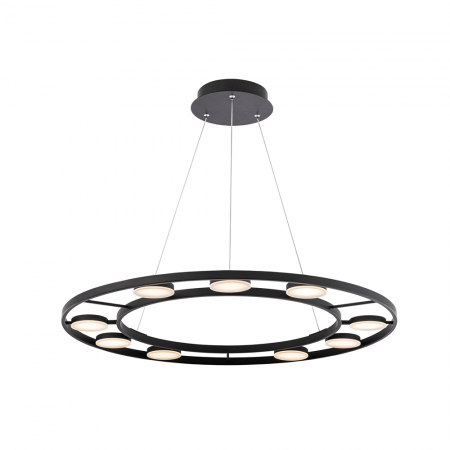 Lustra Maytoni Fad MOD070PL-L63B3K LED 63W 3000K 2800lm Metal/Acril Black IP20 [2]