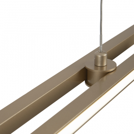 Lustra Maytoni Halo MOD005PL-L48BSK LED 48W 2600K-3500K 2200lm Aluminiu Brass IP20 [2]