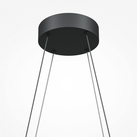 Lustra Maytoni Halo MOD244PL-L50BK LED 40W 3000K-4000K 800lm Aluminiu Black IP20 [3]