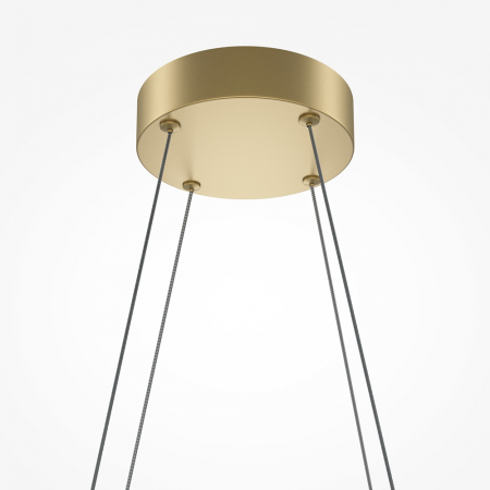 Lustra Maytoni Halo MOD244PL-L50BSK LED 40W 2600K-3500K 800lm Aluminiu Brass IP20 [3]