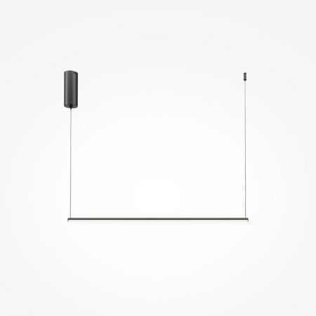 ILUMINAT - Lustra Maytoni Halo MOD246PL-L16BK LED 10W 3000K-4000K 630lm Aluminiu Black IP20