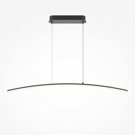 Lustre - Lustra Maytoni Light Reflection MOD243PL-L18BK LED 15W 3000K 800lm Metal Black IP20
