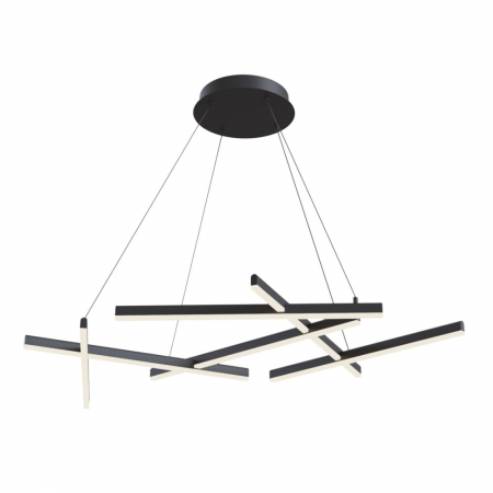 Lustra Maytoni Line MOD016PL-L75B LED 79W 3000K 3100lm Aluminiu Black IP20 [3]
