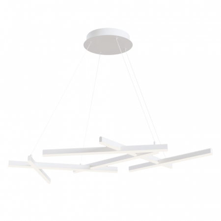 Lustra Maytoni Line MOD016PL-L75W LED 79W 3000K 3100lm Aluminiu White IP20 [3]