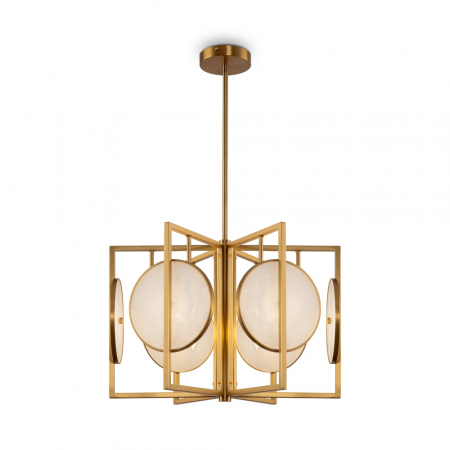 Lustra Maytoni Marmo MOD099PL-06G E14 1x40W -  Metal Gold IP20 [2]