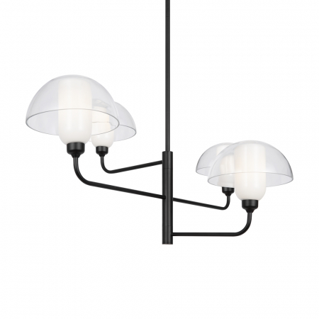 Lustra Maytoni Memory MOD177PL-04B E14 4x40W -  Metal Black IP20 [2]