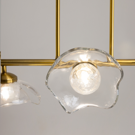 Lustra Maytoni Miracle MOD207PL-05BS G9 5x28W -  Metal/Glass Brass IP20 [1]