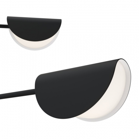 Lustra Maytoni Mollis MOD126PL-08B G9 8x7W -  Metal Black IP20 [1]