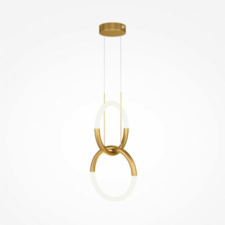 Lustre - Lustra Maytoni Node MOD165PL-L18G3K LED 18W 3000K 1200lm Metal Gold IP20