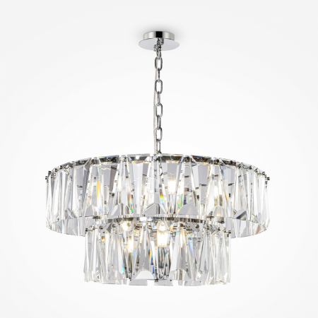 Lustre - Lustra Maytoni Puntes MOD043PL-12CH E14 12x40W -  Metal Chrome IP20