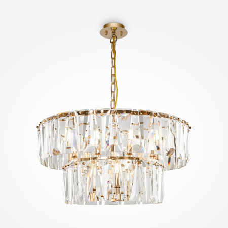 Lustre - Lustra Maytoni Puntes MOD043PL-12G E14 12x40W -  Metal Gold IP20