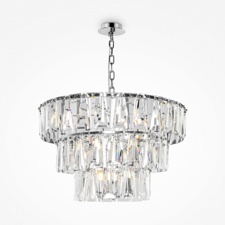 ILUMINAT - Lustra Maytoni Puntes MOD043PL-18CH E14 18x40W -  Metal Chrome IP20