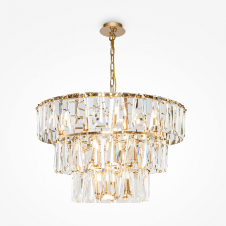 ILUMINAT - Lustra Maytoni Puntes MOD043PL-18G E14 18x40W -  Metal Gold IP20
