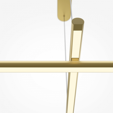 Lustra Maytoni Radiance MOD278PL-L50G3K LED 50W 3000K 2150lm Aluminiu Gold IP20 [1]