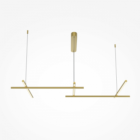 Lustre - Lustra Maytoni Radiance MOD278PL-L50G3K LED 50W 3000K 2150lm Aluminiu Gold IP20