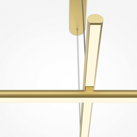 Lustra Maytoni Radiance MOD278PL-L86G3K1 LED 80W 3000K 1900lm Aluminiu Gold IP20 [1]