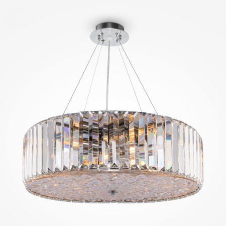 Lustre - Lustra Maytoni Recinto MOD080CL-08CH E27 8x60W -  Metal/Glass Chrome IP20