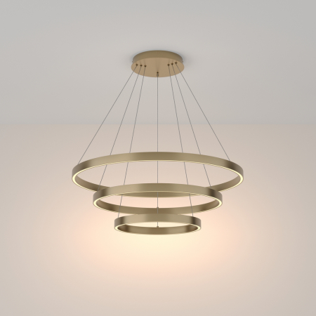 Lustra Maytoni Rim MOD058PL-L100BS3K LED 115W 3000K 6100lm Aluminiu Brass IP20 [1]