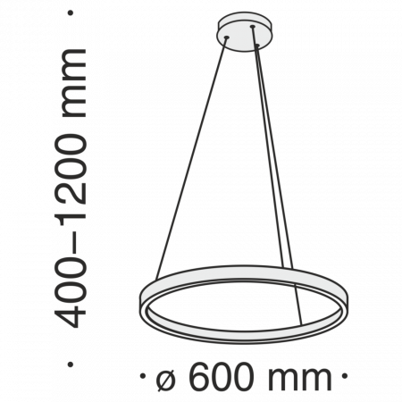 Lustra Maytoni Rim MOD058PL-L32BS4K LED 37W 4000K 2200lm Aluminiu Brass IP20 [4]