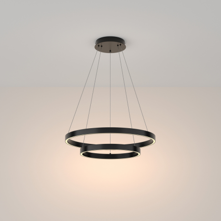 Lustra Maytoni Rim MOD058PL-L55B3K LED 61W 3000K 3500lm Aluminiu Black IP20 [2]