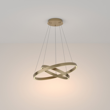 Lustra Maytoni Rim MOD058PL-L55BS3K LED 61W 3000K 3500lm Aluminiu Brass IP20 [1]