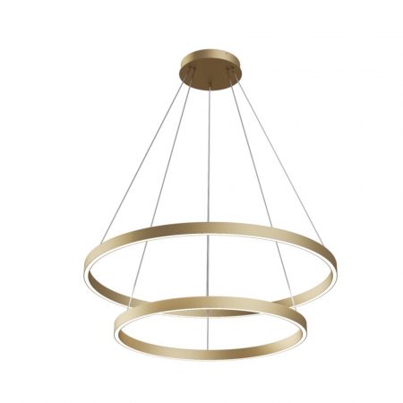 Lustre - Lustra Maytoni Rim MOD058PL-L74BS4K LED 88W 4000K 5200lm Aluminiu Brass IP20