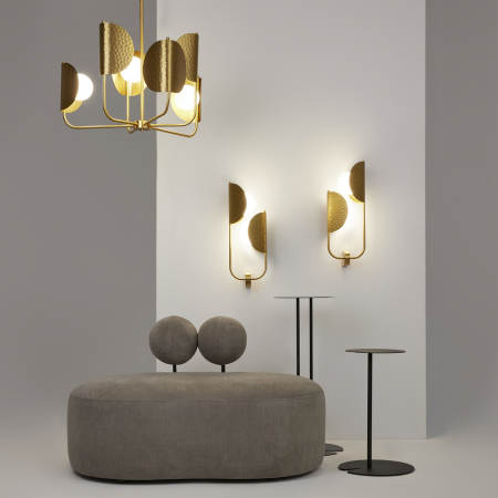 Aplica Maytoni Tropic MOD164WL-02BS1 G9 2x40W -  Metal Brass/Gold IP20 [4]