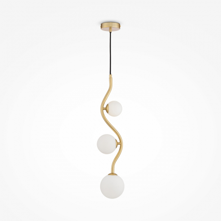 Lustre - Lustra Maytoni Uva MOD059PL-03G G9 3x28W -  Metal Gold IP20