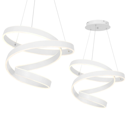 ILUMINAT - Lustra Milagro Andromeda LED 100W  4000K 230V White Metal & Plastic IP20