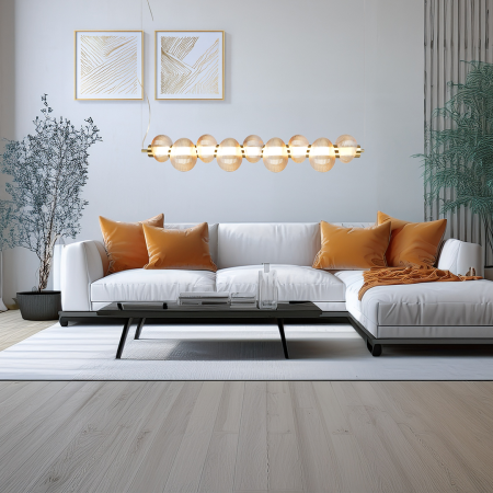 Lustra Milagro Bolla LED 32W 3688lm 3000K 230V Gold Metal & Sticla IP20 [3]