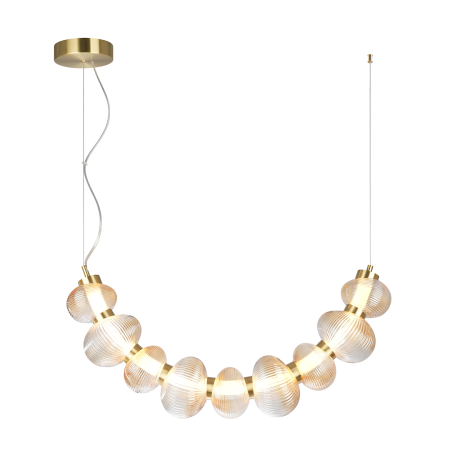 ILUMINAT - Lustra Milagro Bolla LED 36W 3536lm 3000K 230V Gold Metal & Sticla IP20