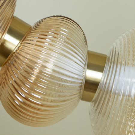 Lustra Milagro Bolla LED 36W 3536lm 3000K 230V Gold Metal & Sticla IP20 [3]