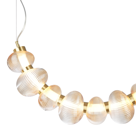 Lustra Milagro Bolla LED 36W 3536lm 3000K 230V Gold Metal & Sticla IP20 [1]
