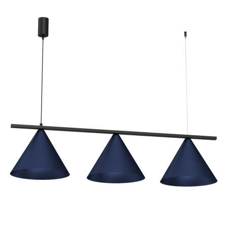 Lustră Milagro Capital  3xGX53   230V/50Hz Blue Metal IP20 [6]