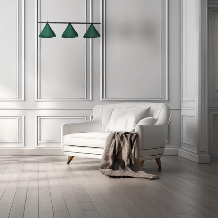 Lustră Milagro Capital  3xGX53   230V/50Hz Green Metal IP20 [3]